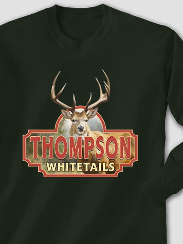 Whitetails : Printed Long Sleeves