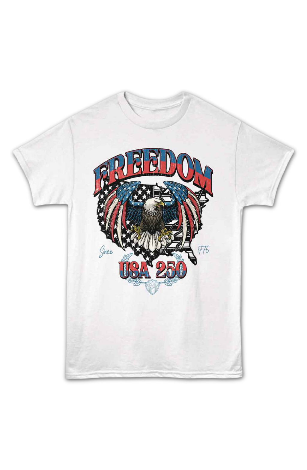 Freedom 250 Years USA T-Shirt product image 2