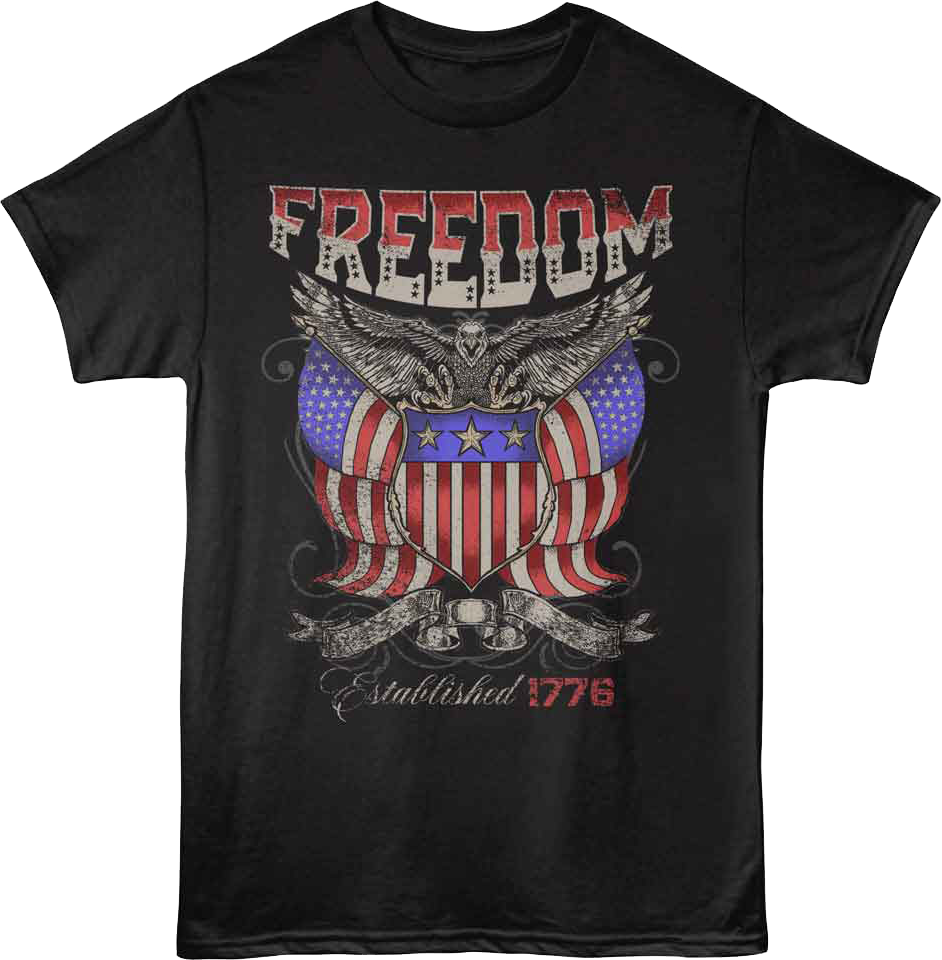 Freedom Established 1776 T-Shirt product image 1