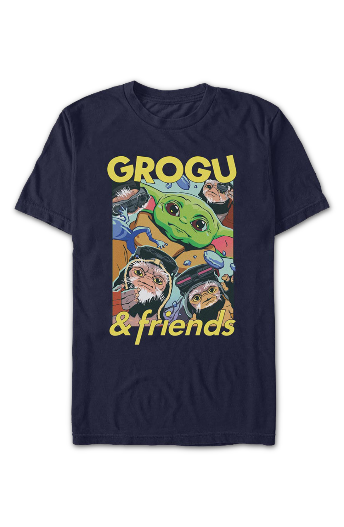 Friends The Mandalorian And Grogu Star Wars T-Shirt product image 2