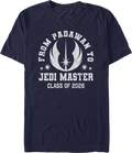 From Padawan To Jedi Master Class Of 2026 Star Wars T-Shirt product image 1