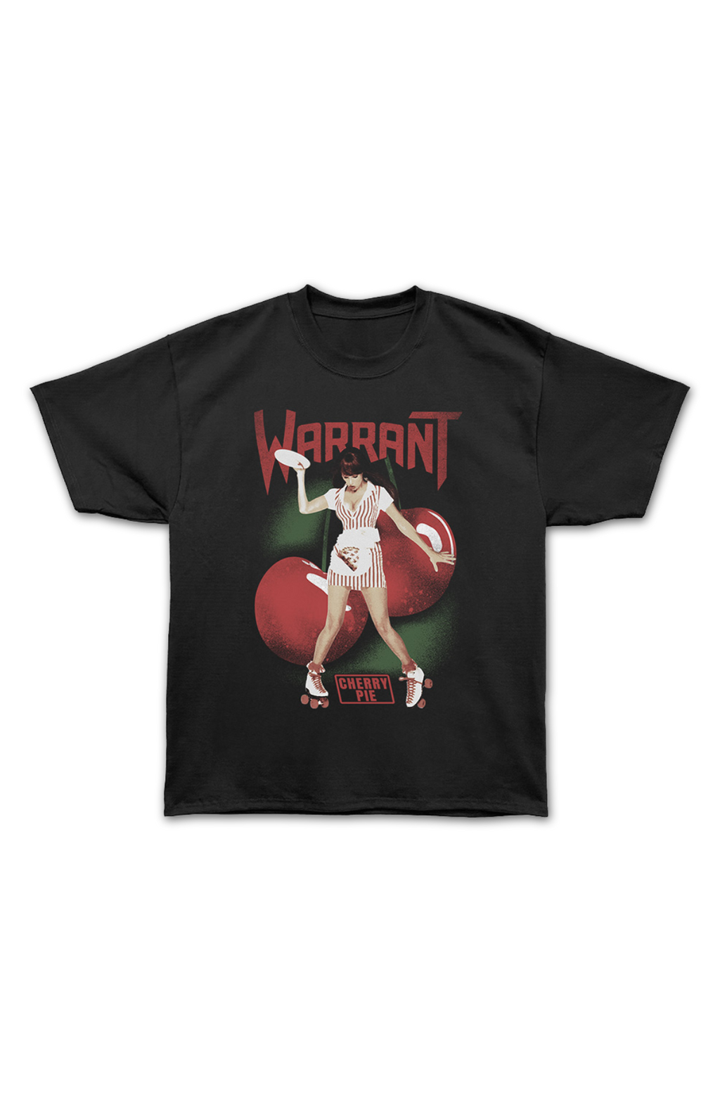 Front & Back Cherry Pie Warrant Oversized T-Shirt product image 2
