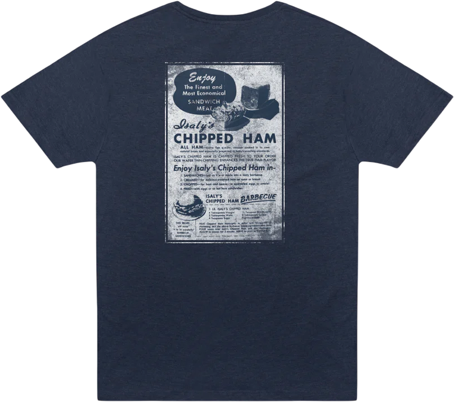 Front & Back Chipped Ham Isaly's T-Shirt product image 3