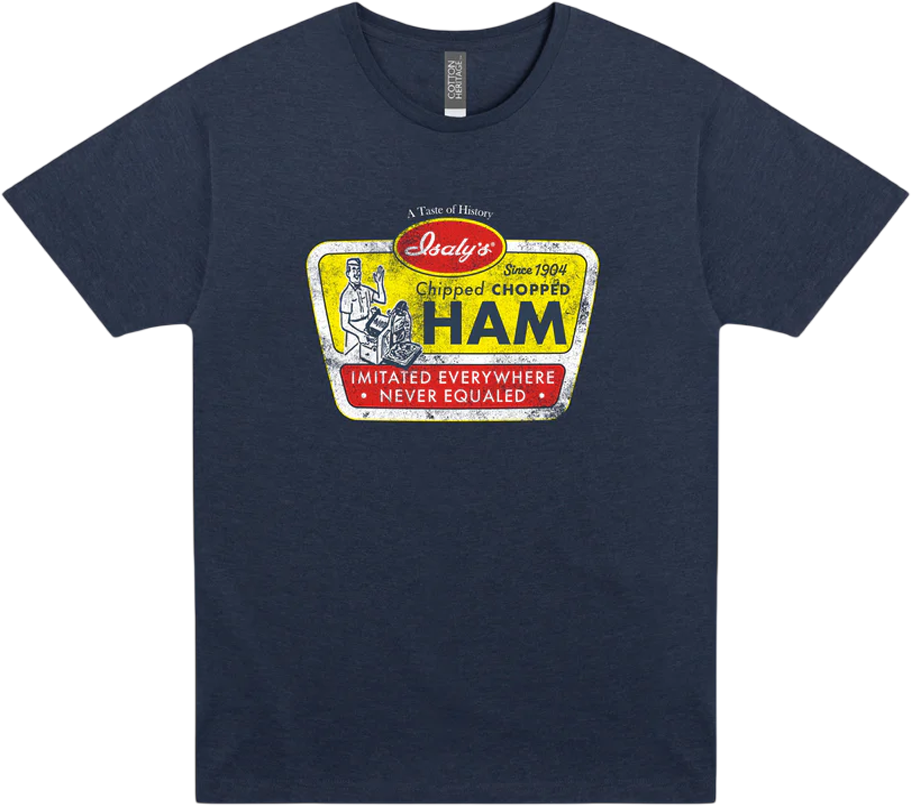 Front & Back Chipped Ham Isaly's T-Shirt product image 1