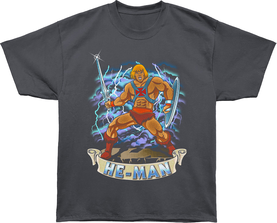 Front & Back He-Man Masters Of The Universe Oversized product image 1