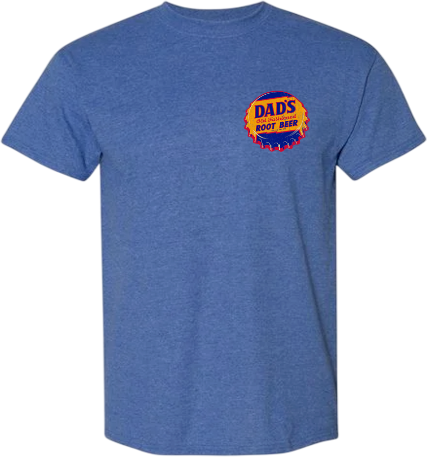 Front & Back Old Fashioned Dad's Root Beer T-Shirt product image 1