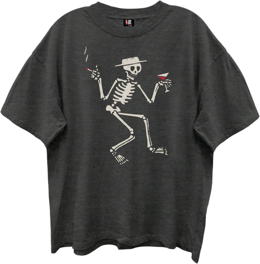 Front & Back Skelly Song Titles Social Distortion Oversized product image 1