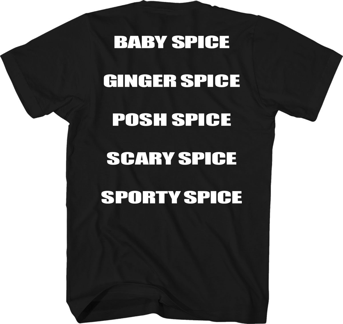 Front & Back Spice Girls T-Shirt product image 3