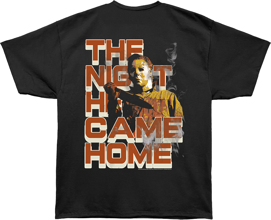 Front & Back The Night He Came Home Halloween Oversized product image 3