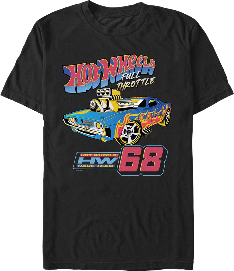 Full Throttle Hot Wheels T-Shirt product image 1