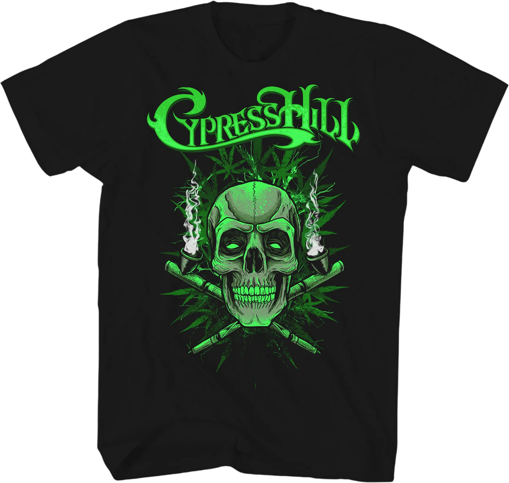 Ganja Skull Cypress Hill T-Shirt product image 1