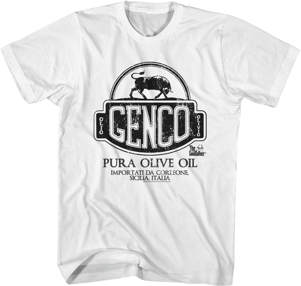 Genco Pura Olive Oil Godfather T-Shirt product image 1