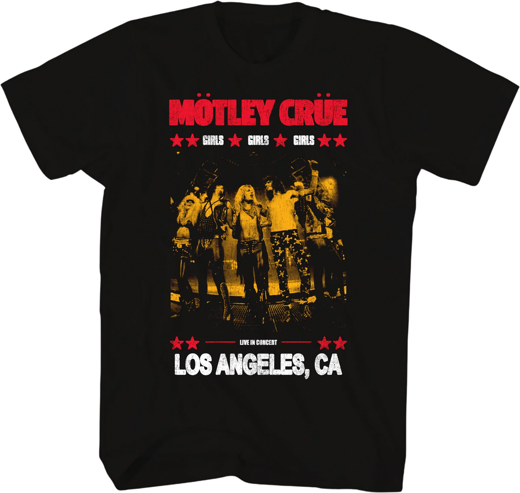 Girls Los Angeles Motley Crue T-Shirt product image 1