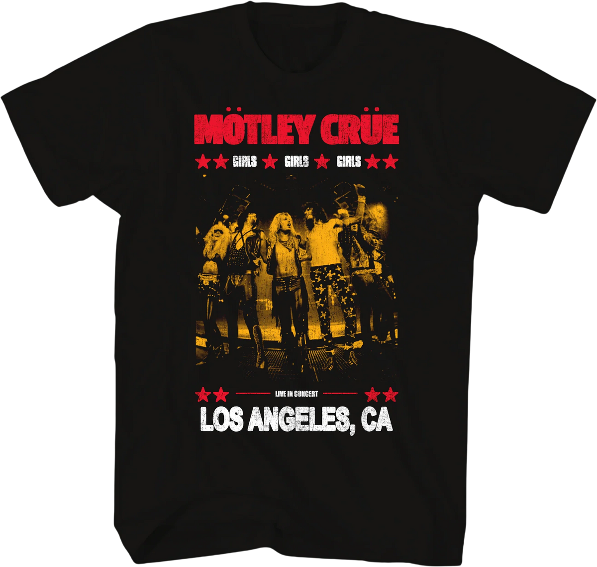 Girls Los Angeles Motley Crue T-Shirt product image 1
