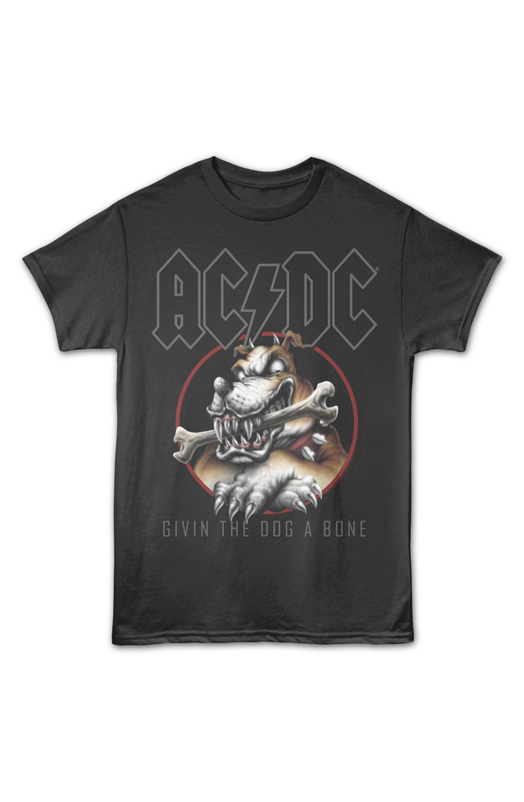 Givin The Dog A Bone Vintage Circle ACDC T-Shirt product image 2