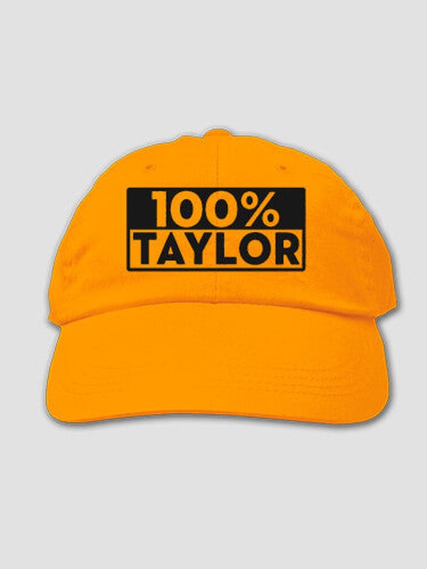 100 Percent : Embroidered Baseball Hats
