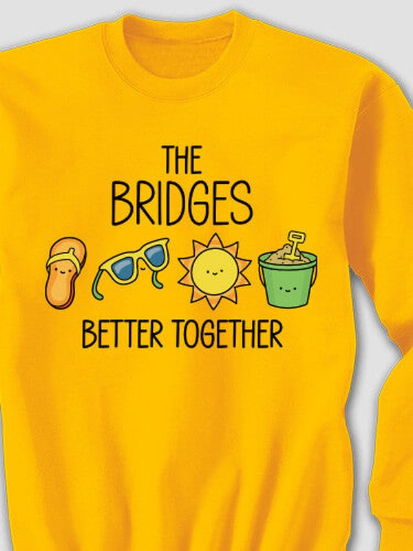 Better Together Vacation : Printed Sweatshirts product image 2