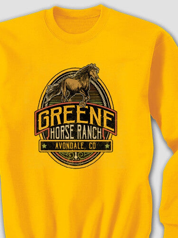 Classic Horse Ranch : Printed Sweatshirts product image 4