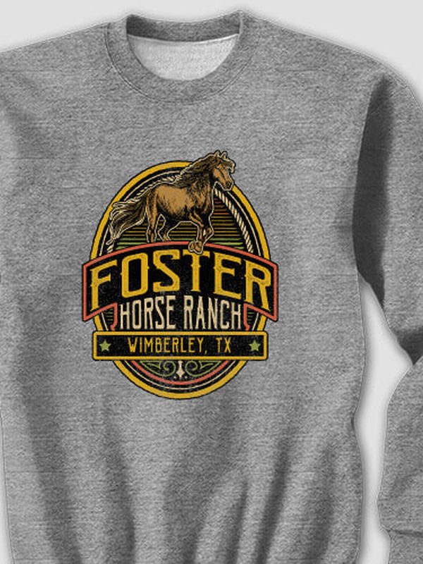 Classic Horse Ranch : Printed Sweatshirts product image 2