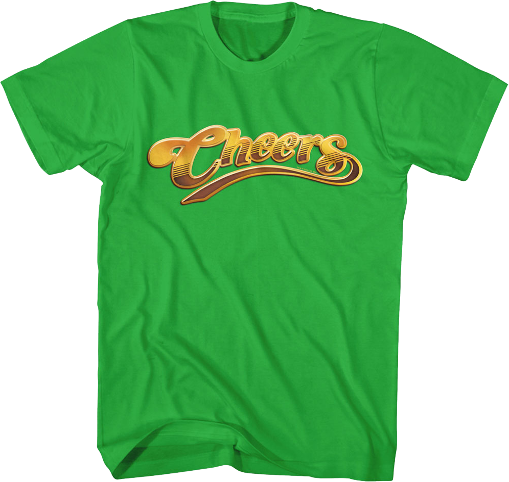 Green Classic Logo Cheers T-Shirt product image 1