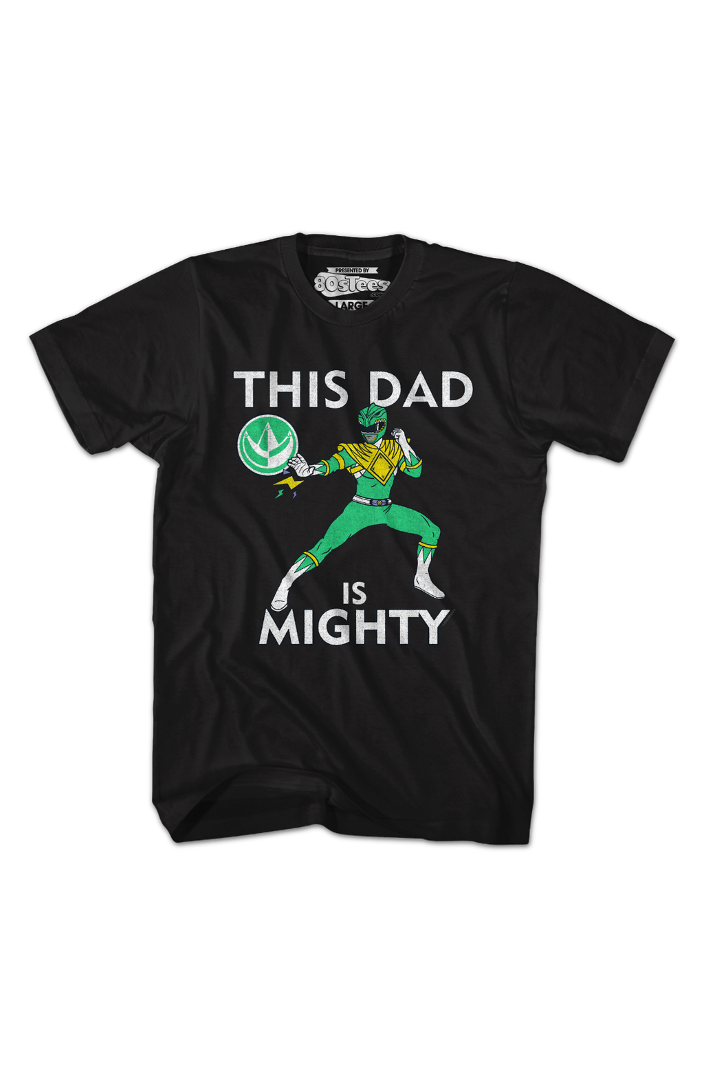 Green Ranger This Dad Mighty Morphin Power Rangers T-Shirt product image 2
