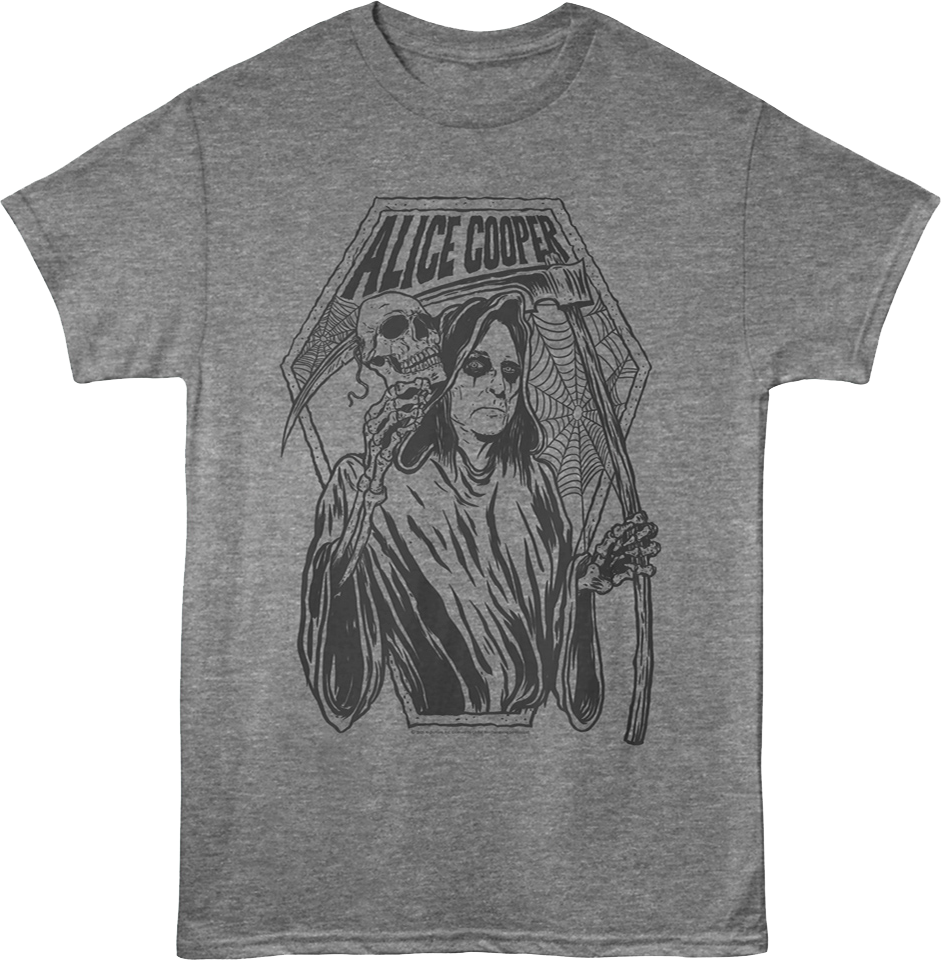 Grim Reaper Alice Cooper T-Shirt product image 1