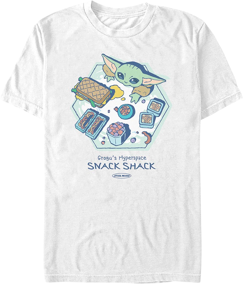 Grogu's Hyperspace Snack Shack Star Wars T-Shirt product image 1