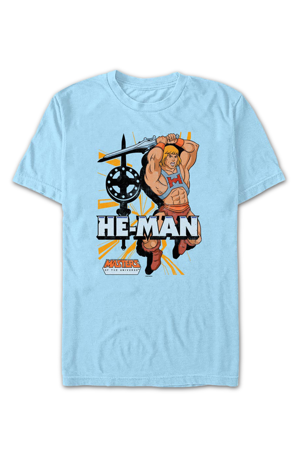 He-Man Power Sword Pose Masters Of The Universe T-Shirt product image 2