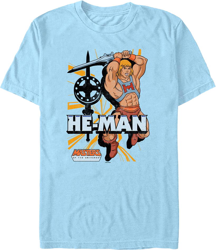 He-Man Power Sword Pose Masters Of The Universe T-Shirt product image 1