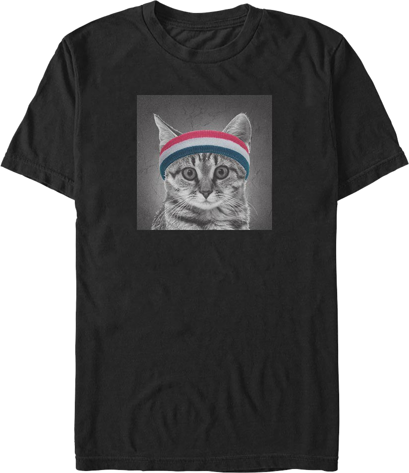 Headband Cat T-Shirt product image 1