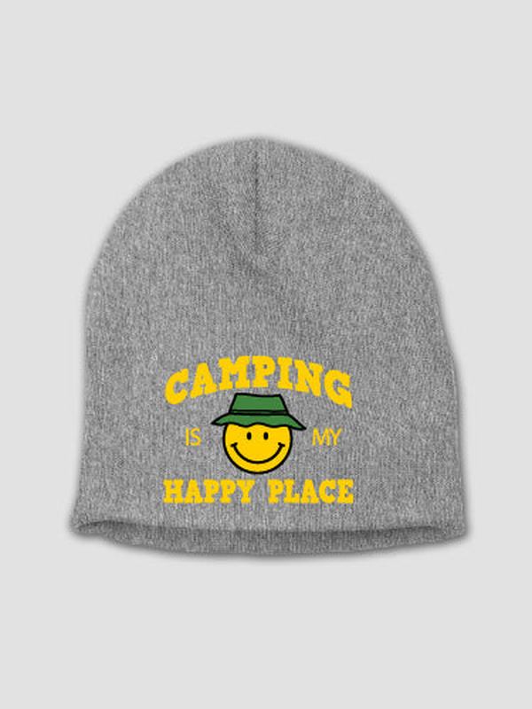 Happy Place : Embroidered Beanies