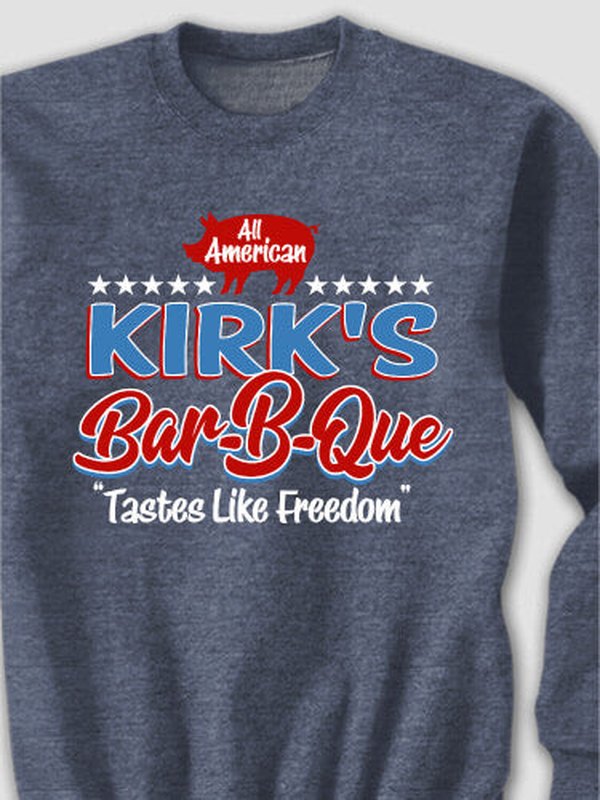 All American BBQ : Printed Sweatshirts product image 3