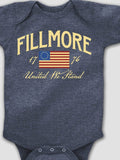 United We Stand : Printed Baby Bodysuits