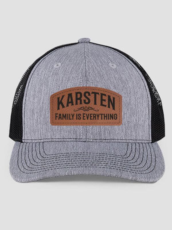 Family : Structured Trucker Hats with Patch