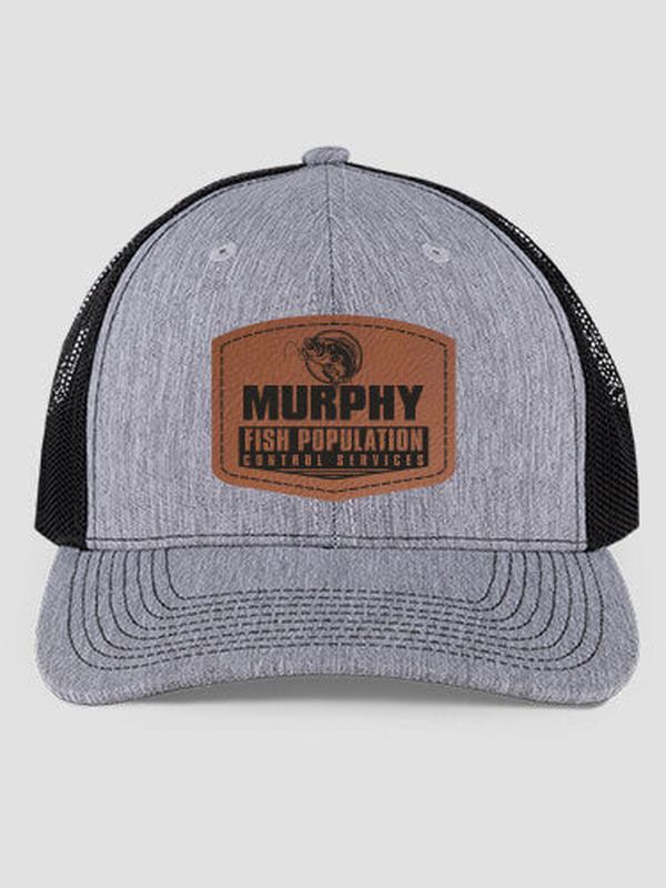 Fish Services : Structured Trucker Hats with Patch