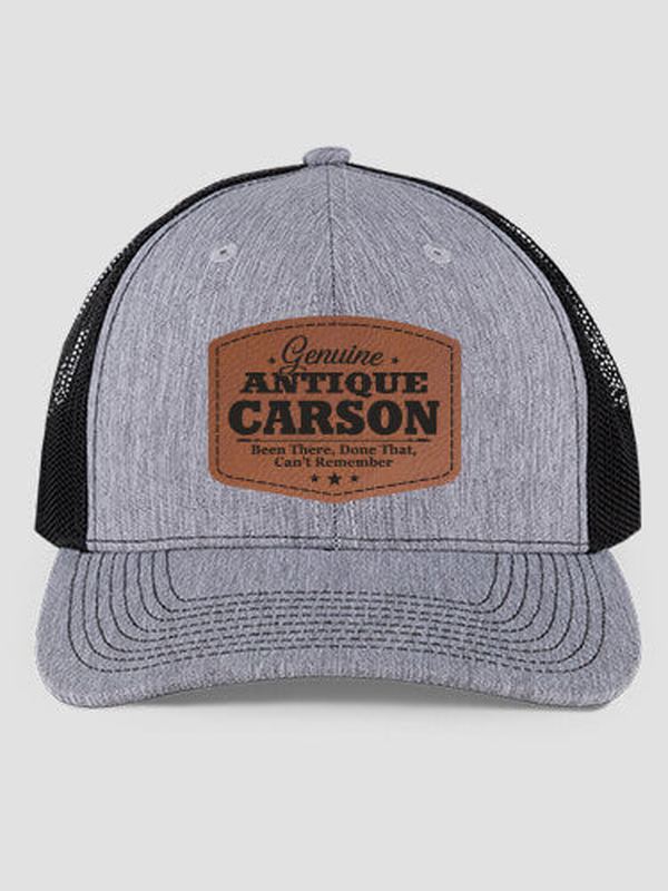 Genuine Antique : Structured Trucker Hats with Patch