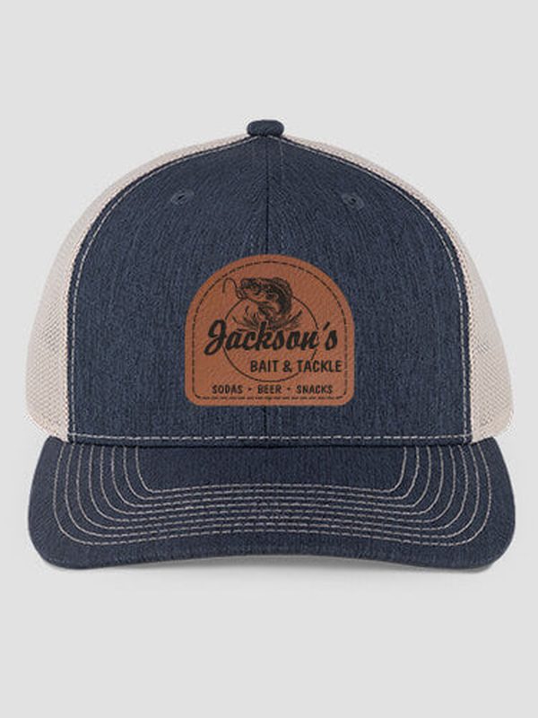 Bait and Tackle : Structured Trucker Hats with Patch