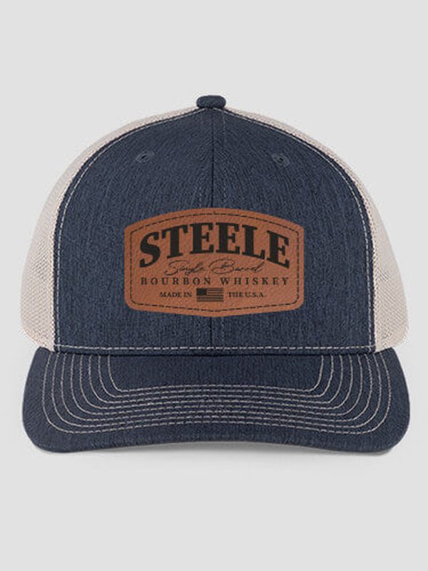 Bourbon Whiskey : Structured Trucker Hats with Patch