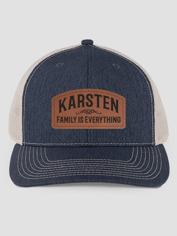 Family : Structured Trucker Hats with Patch