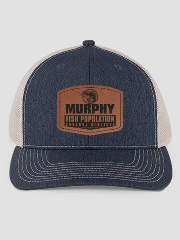 Fish Services : Structured Trucker Hats with Patch