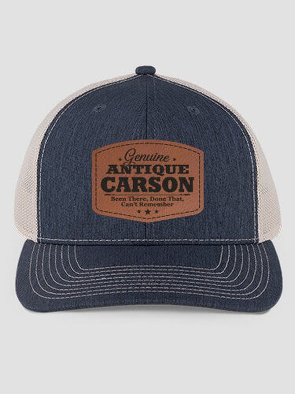 Genuine Antique : Structured Trucker Hats with Patch
