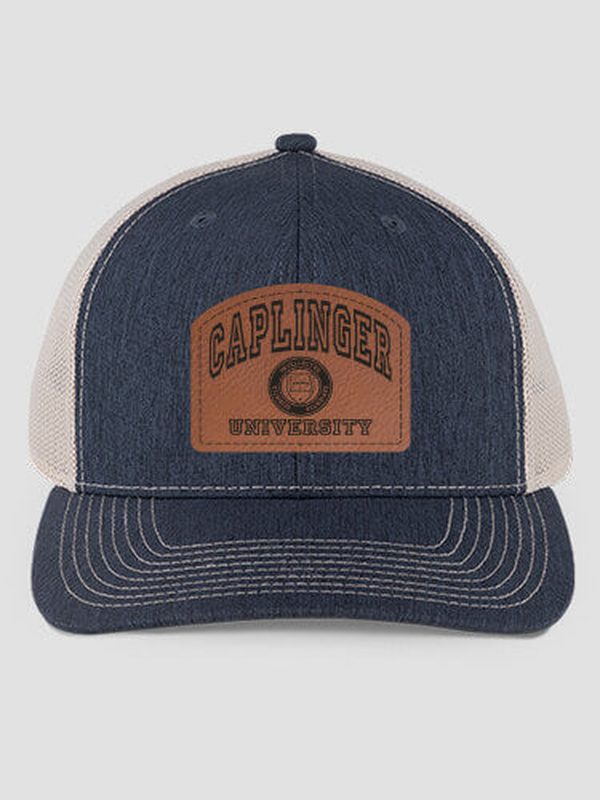 University : Structured Trucker Hats with Patch