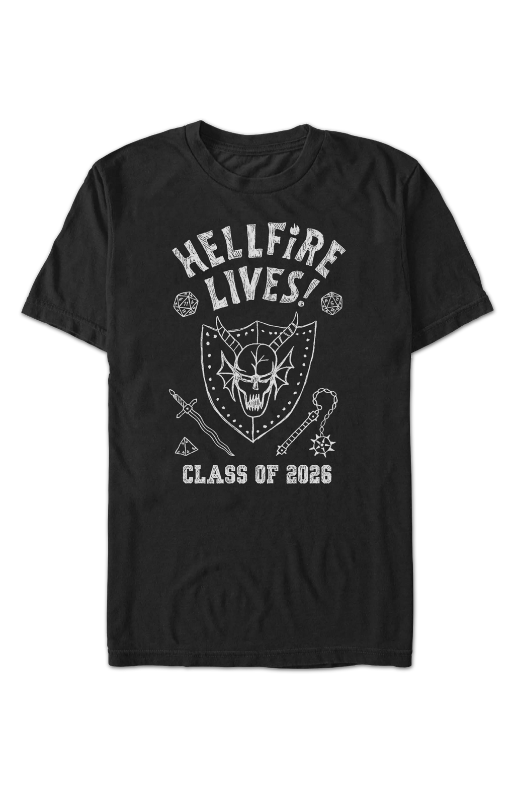 Hellfire Lives Class Of 2026 Stranger Things T-Shirt product image 2