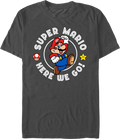 Here We Go Super Mario Bros. Nintendo T-Shirt product image 1