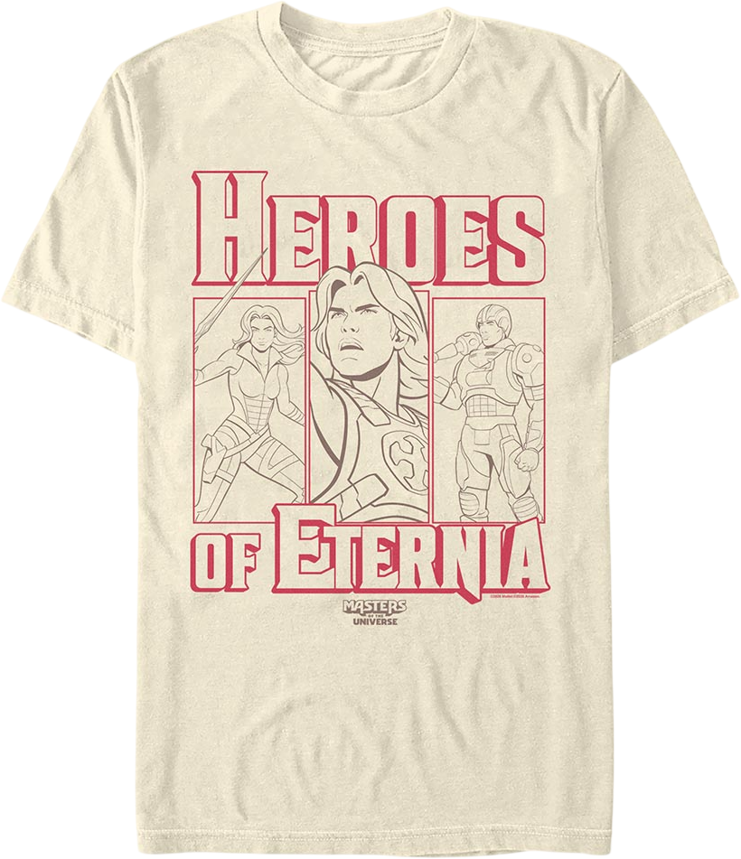 Heroes Of Eternia Masters Of The Universe T-Shirt product image 1