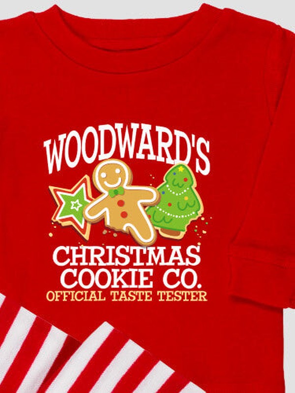 Christmas Cookie Tester : Matching Family Pajamas