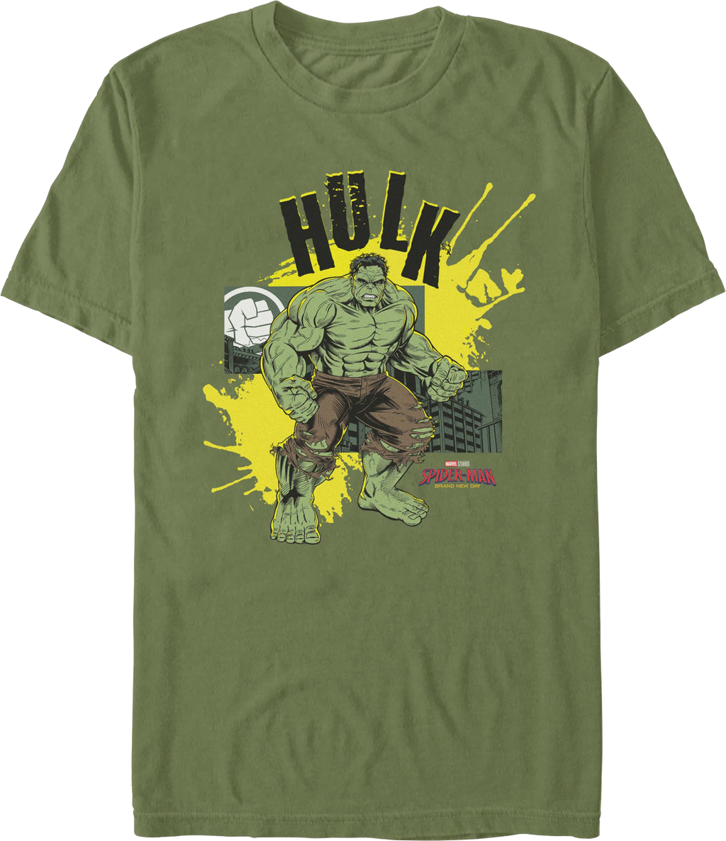 Hulk Spider-Man: Brand New Day Marvel Comics T-Shirt product image 1