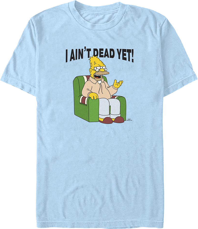 I Ain't Dead Yet Simpsons T-Shirt product image 1