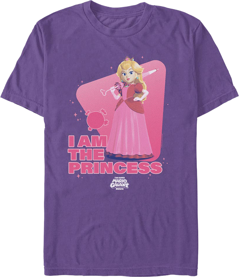 I Am The Princess Super Mario Bros. T-Shirt product image 1