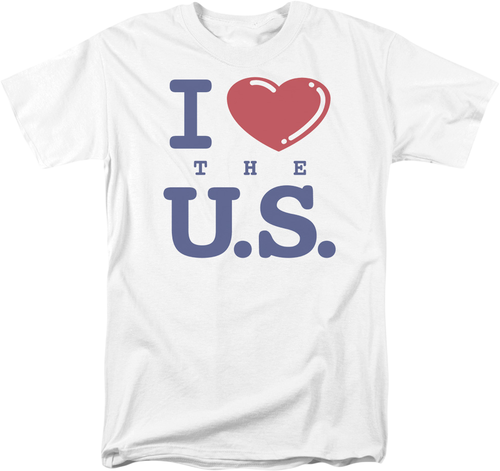 I Love The U.S. T-Shirt product image 1